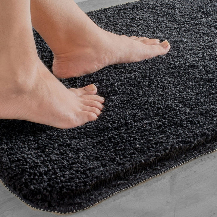 Kalsten | Luxura UltraSoft Bath Mat | Super-absorbent microfiber bathroom rug with anti-slip backing