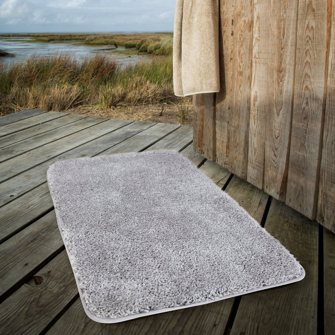 Kalsten | Luxura UltraSoft Bath Mat | Super-absorbent microfiber bathroom rug with anti-slip backing