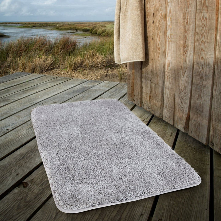 Kalsten | Luxura UltraSoft Bath Mat | Super-absorbent microfiber bathroom rug with anti-slip backing