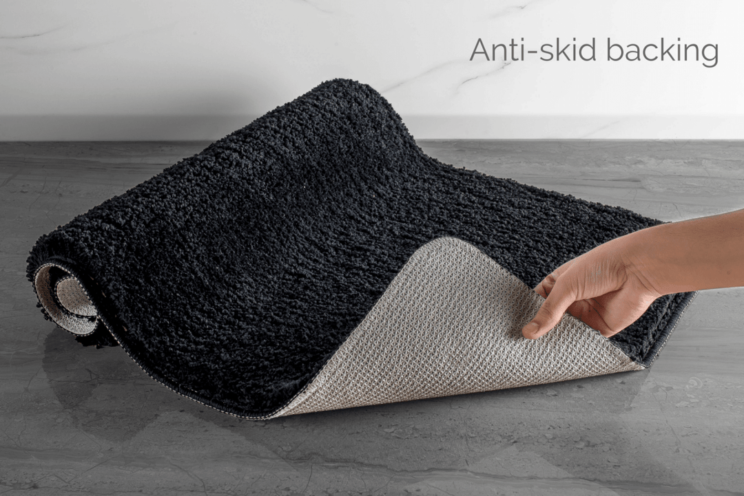 Kalsten | Luxura UltraSoft Bath Mat | Super-absorbent microfiber bathroom rug with anti-slip backing