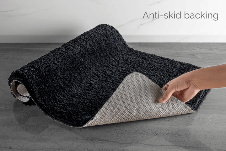 Kalsten | Luxura UltraSoft Bath Mat | Super-absorbent microfiber bathroom rug with anti-slip backing
