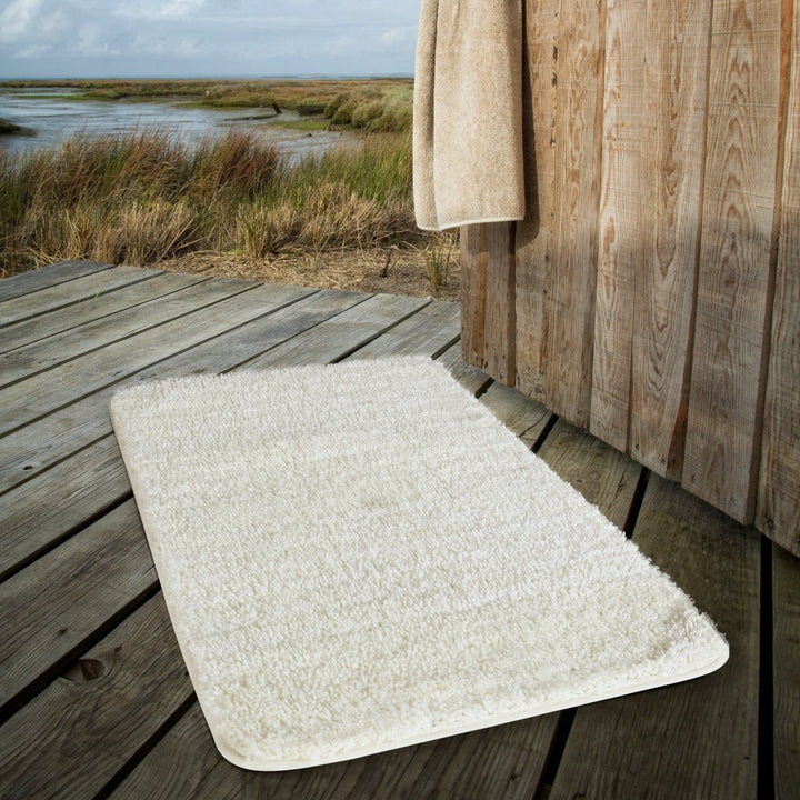Kalsten | Luxura UltraSoft Bath Mat | Super-absorbent microfiber bathroom rug with anti-slip backing