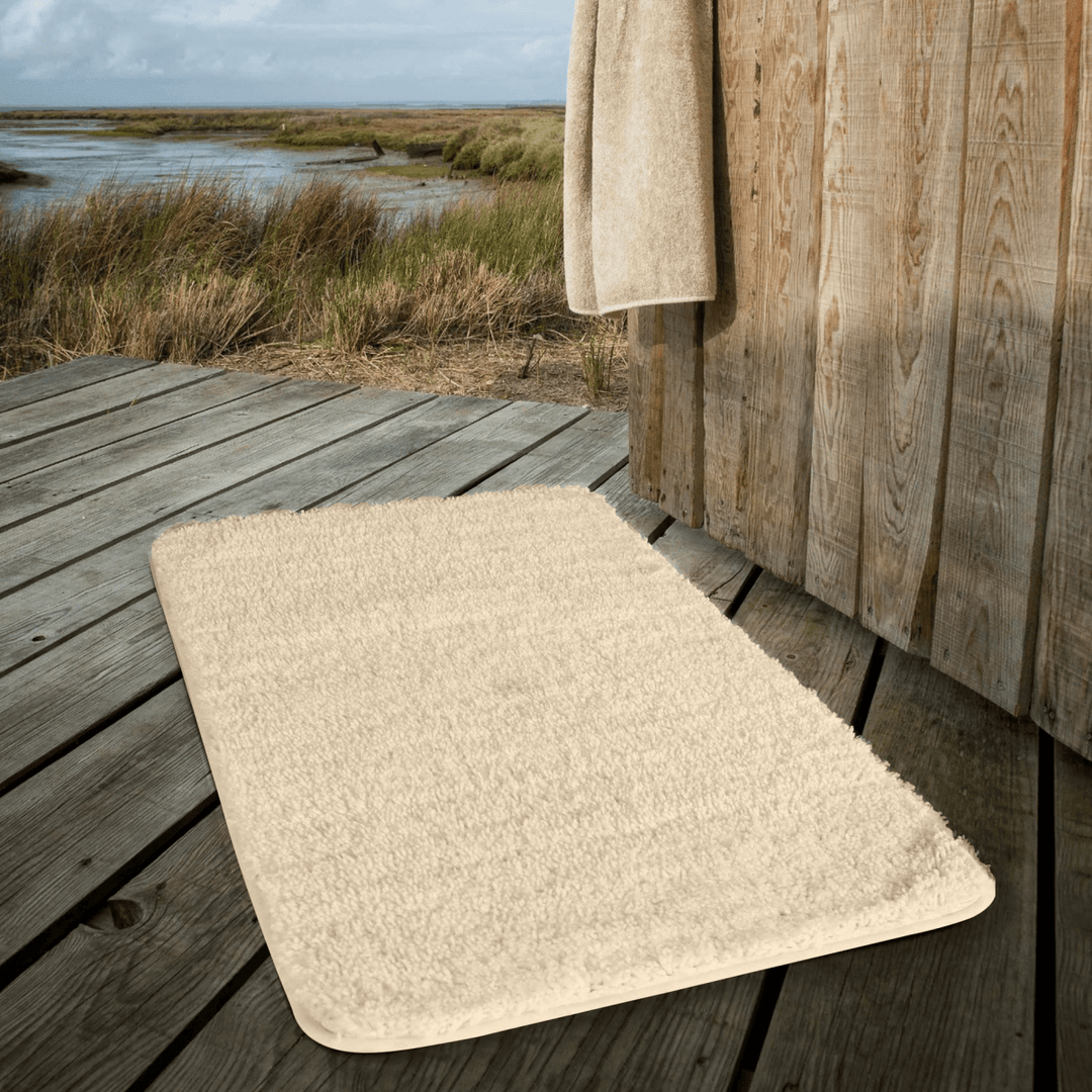 Kalsten | Luxura UltraSoft Bath Mat | Super-absorbent microfiber bathroom rug with anti-slip backing