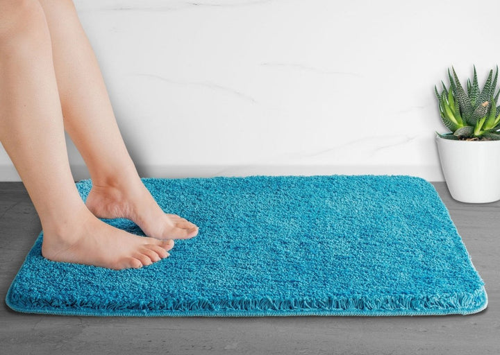 Kalsten | Luxura UltraSoft Bath Mat | Super-absorbent microfiber bathroom rug with anti-slip backing