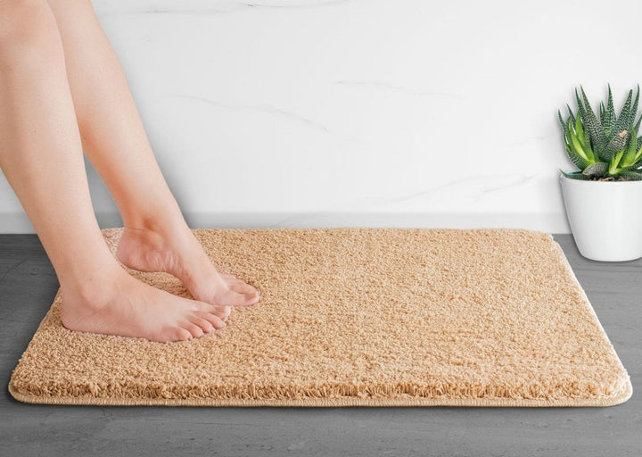 Kalsten | Luxura UltraSoft Bath Mat | Super-absorbent microfiber bathroom rug with anti-slip backing
