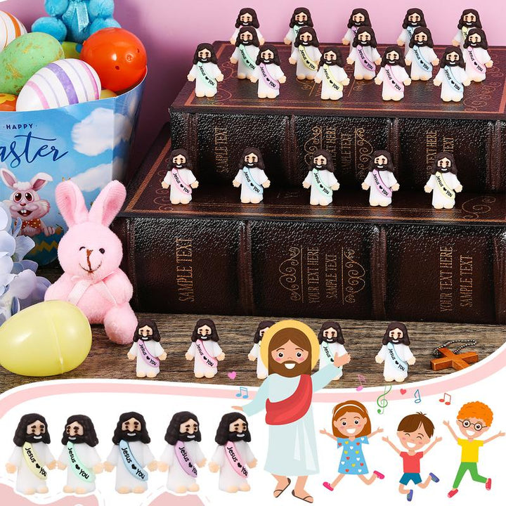 Kalsten | Mini Jesus Figurines With Jesus love You Slogan