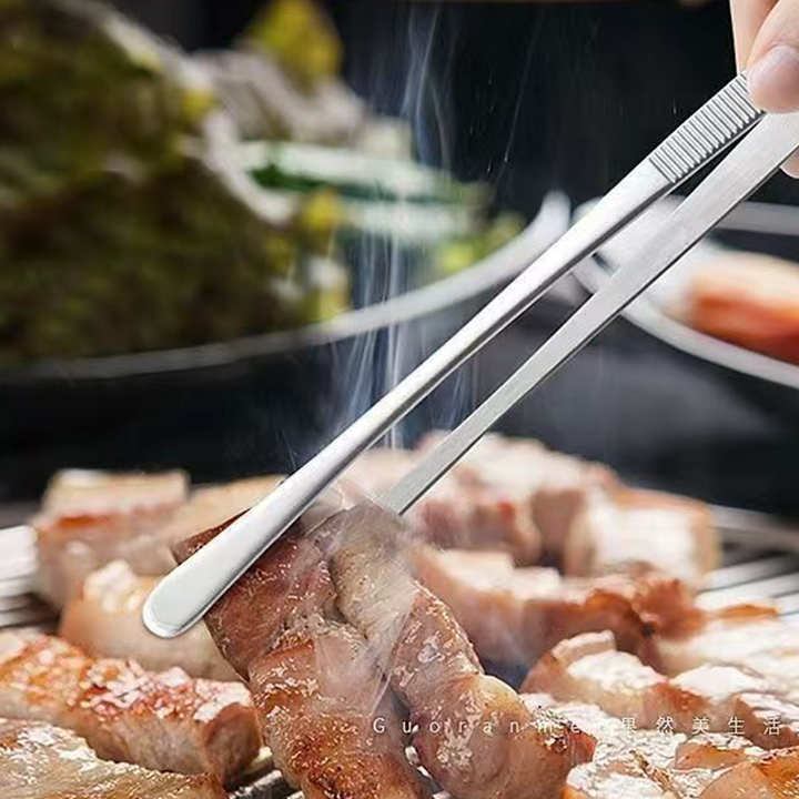 GripForce Stainless Steel Tongs — Absolute Control and Effortless Grip for Your Best Cooking Moments | Kalsten