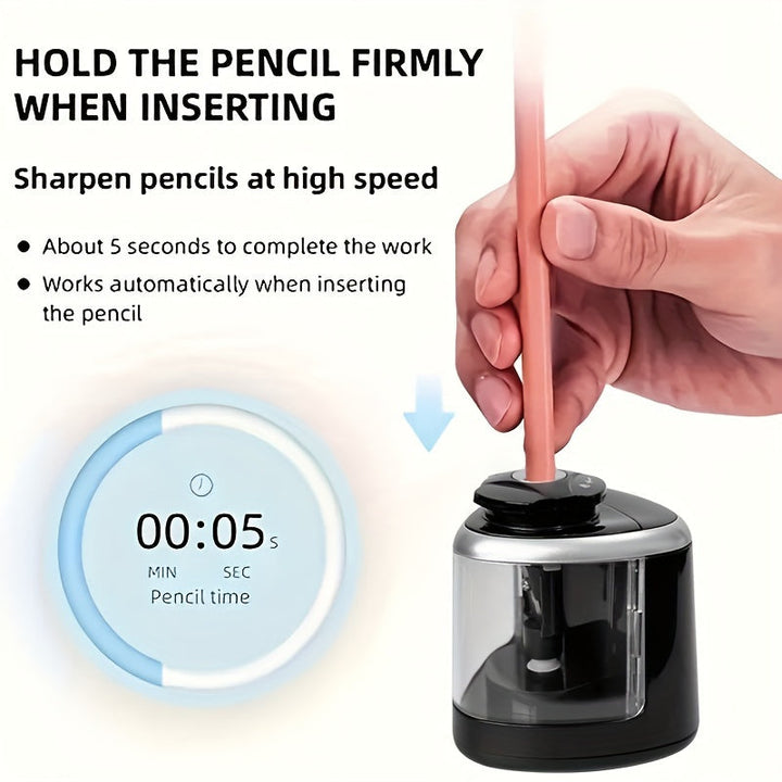 Automatic USB Pencil Sharpener – Compact & Fast | Kalsten