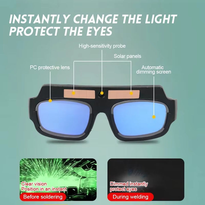 Auto-Darkening Welding Safety Glasses | Kalsten