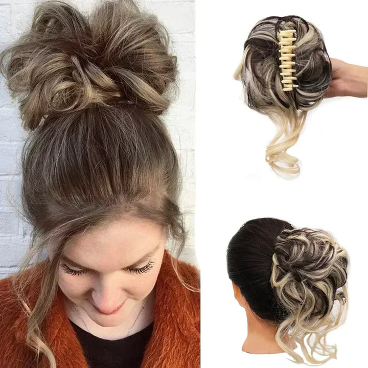 Kalsten | CurlyBun: Instant Curled Bun Hair Clip