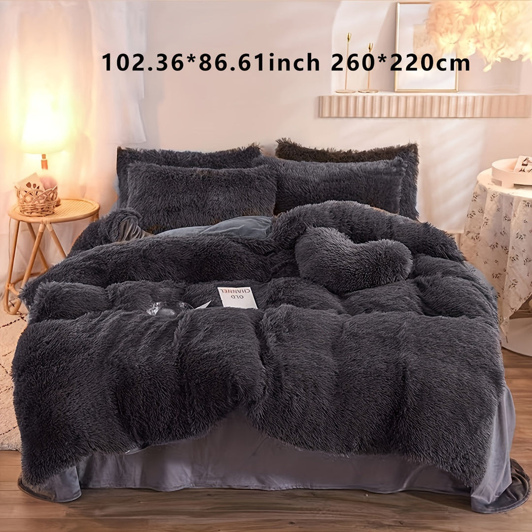 Luxurious Velvet Duvet Cover Set for Ultimate Comfort Noxord