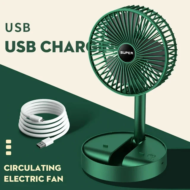 Compact 6-Inch USB Portable Fan with 3-Speed Control | Kalsten