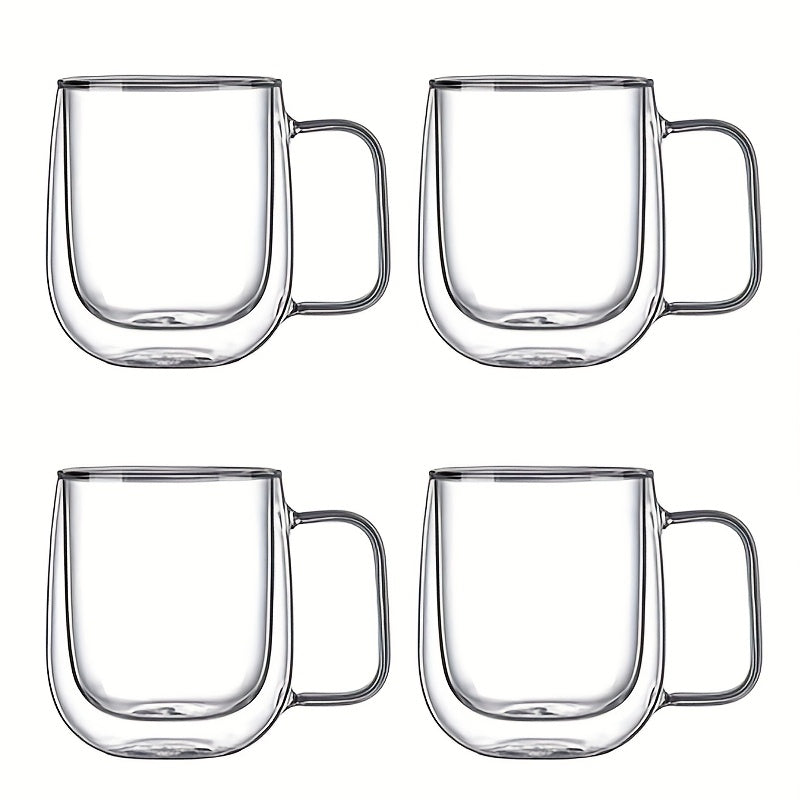 Kalsten | ThermoSip Double-walled Glass Mug – Borosilicate Glass, Heat Resistant & Elegant