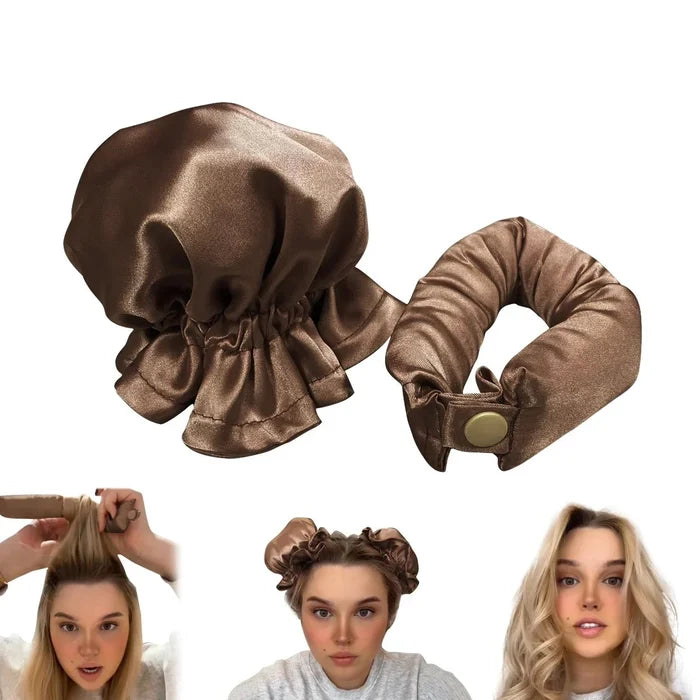 Kalsten | Satin Heatless Curling Buns Set