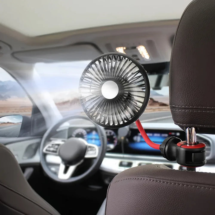 Multidirectional Car Back Seat Fan | Kalsten