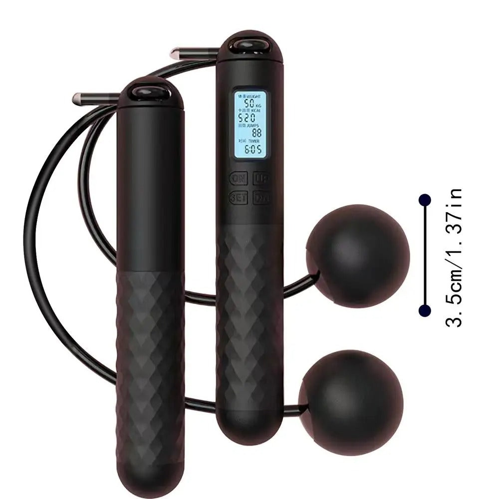Wireless Jump Rope with Counter – Weighted Handles for Home Cardio Workouts | Kalsten