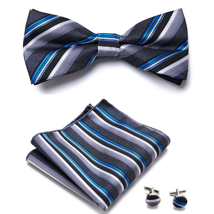 Three-piece set with stylish bow ties Kalsten