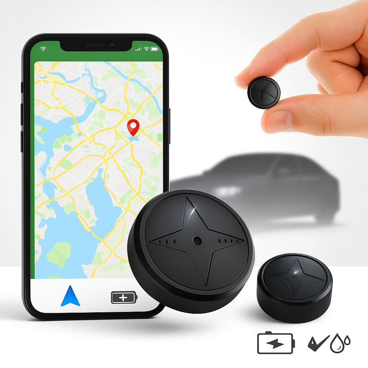 Kalsten | AutoGuard GPS Tracker Mini – Waterproof Magnetic Vehicle Tracker