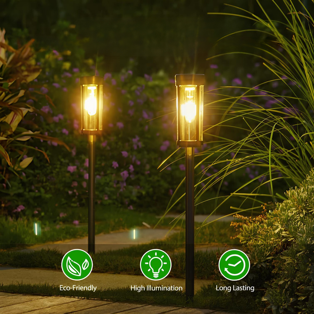 Solar Powered Outdoor Garden Light Noxord