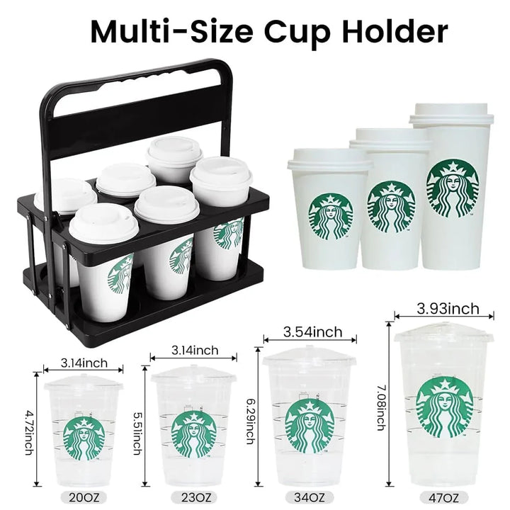 Kalsten | Foldable Drink Holder – Portable holder for six drinks with reinforced support