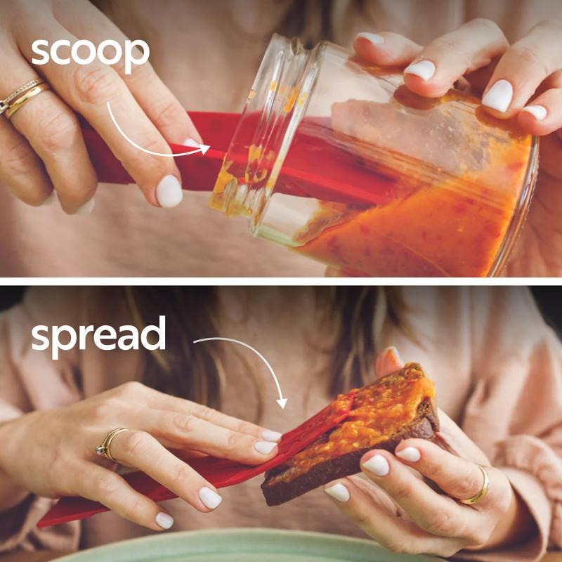 Kalsten | 3-in-1 Folding Measuring Spoons | TriScoop Magnetic Design | Space-Saving Kitchen Tool