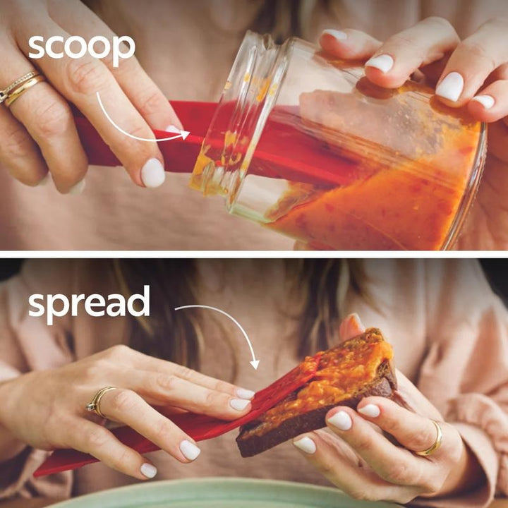 Kalsten | 3-in-1 Folding Measuring Spoons | TriScoop Magnetic Design | Space-Saving Kitchen Tool