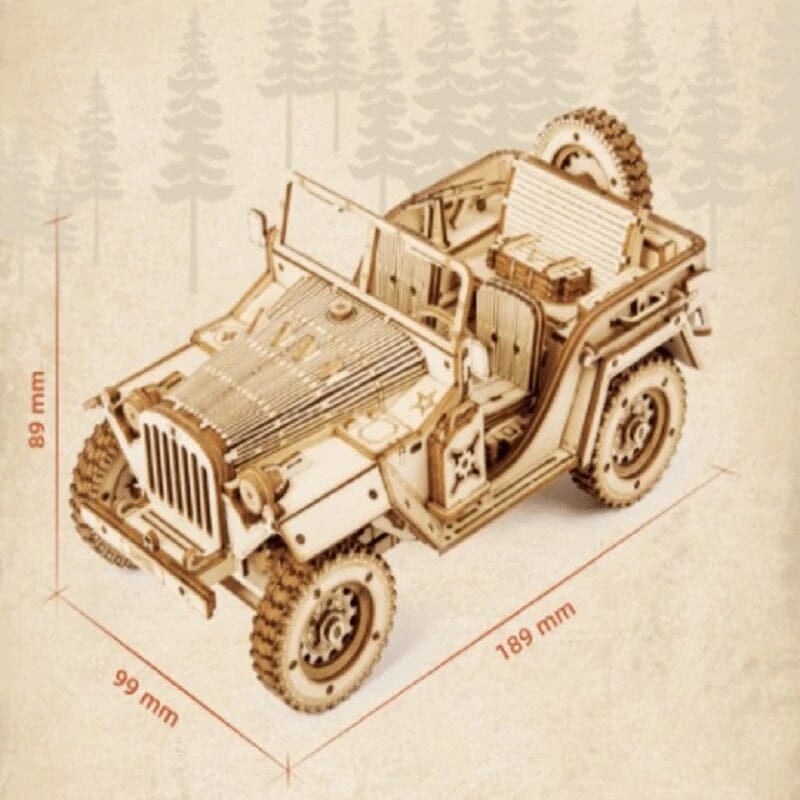 Kalsten | Super Wooden Mechanical Model Puzzle Set