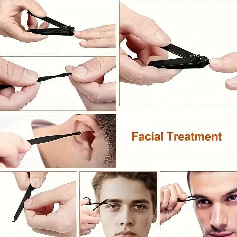 Stainless Steel Nail Clipper Travel Set Noxord