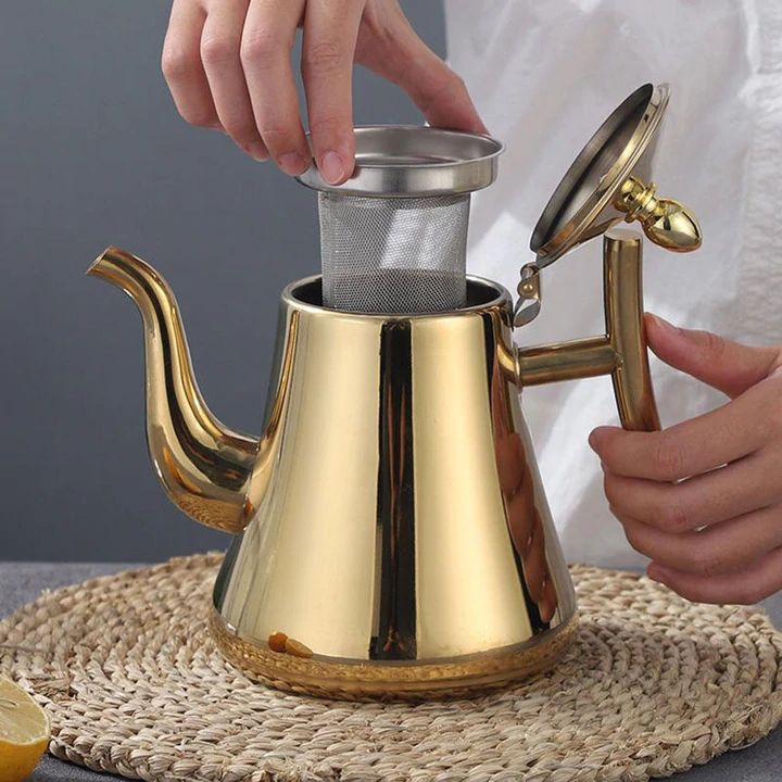 Kalsten | Best Induction Kettle with Filter | Sustainable Stainless Steel Kettle for Quick Boiling