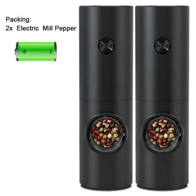 Kalsten | Electric Pepper and Salt Mill Set - SpiceLite
