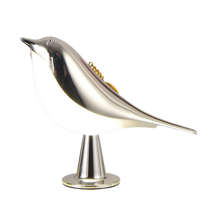 Bird Design Wooden Style Table Lamp Noxord