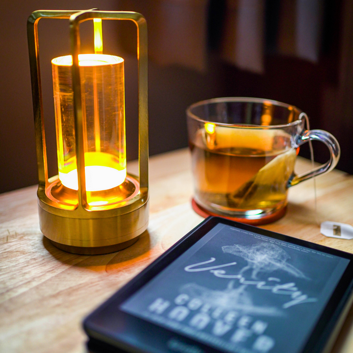 Crystal Glass Ambient Table Lamp Noxord