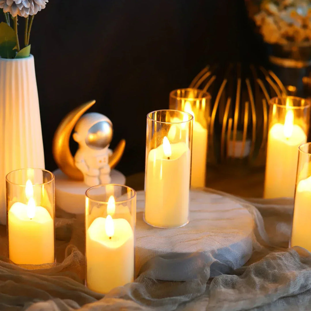 LED Glass Holder Decorative Light Noxord