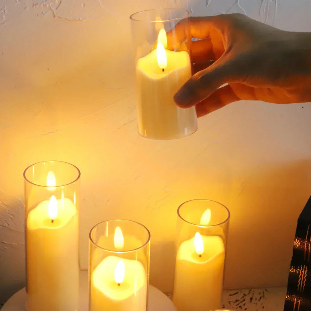 LED Glass Holder Decorative Light Noxord