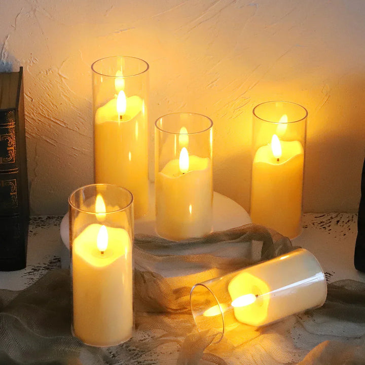 LED Glass Holder Decorative Light Noxord