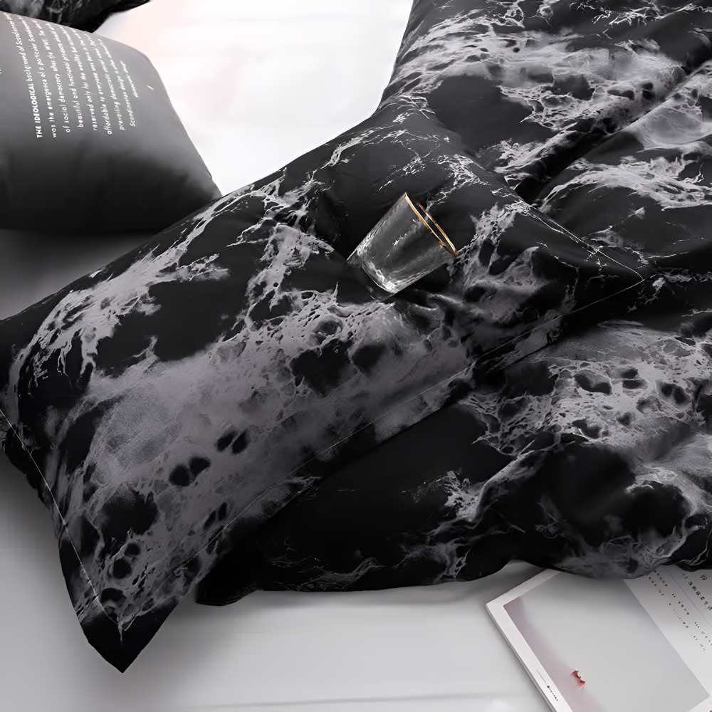 Marble Pattern Soft Bedding Blanket Noxord