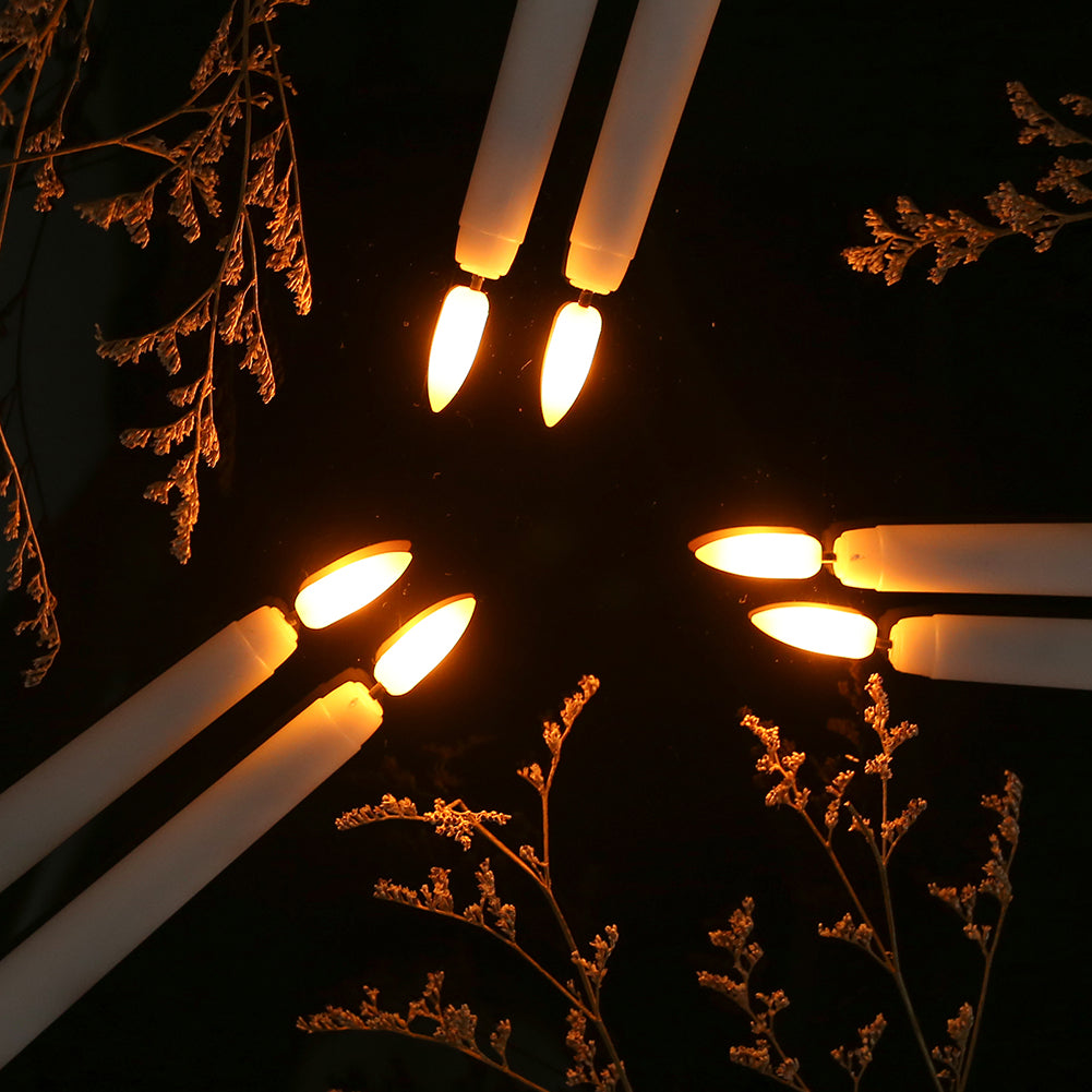 Crystal Effect LED Candle Table Lamp Noxord