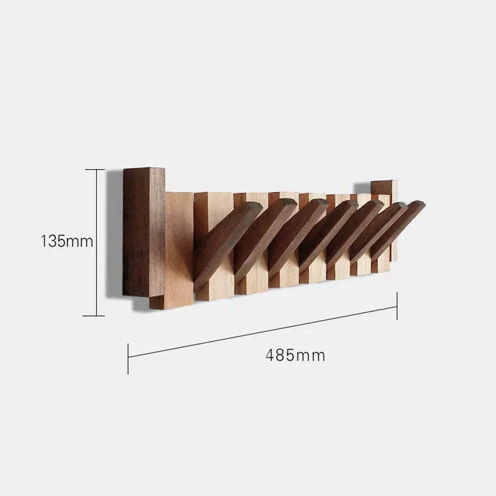 Wooden Piano-Style Coat Rack - Melodia | Kalsten