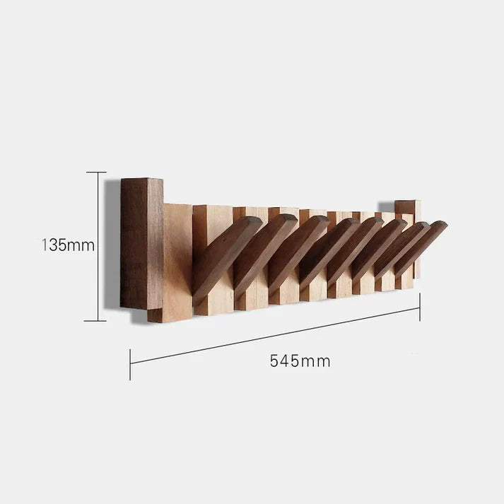 HarmonyCoat Piano Wood Coat Rack – Decorative Hooks for Hall and Living Room | Kalsten