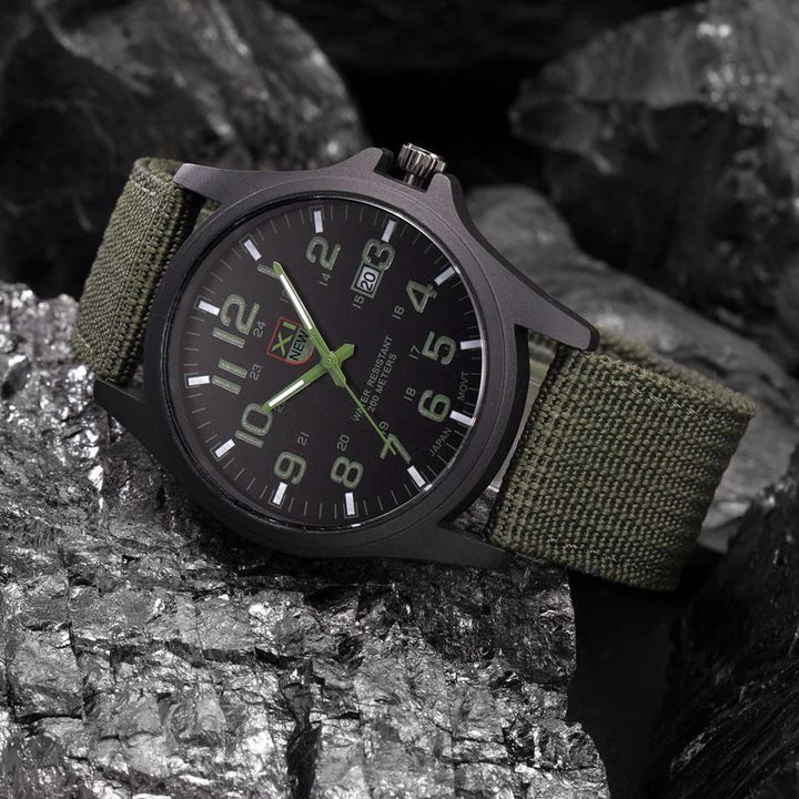 Noxord | Tactical Men's Watch AdventureTime – Waterproof and Shock Resistant with LED