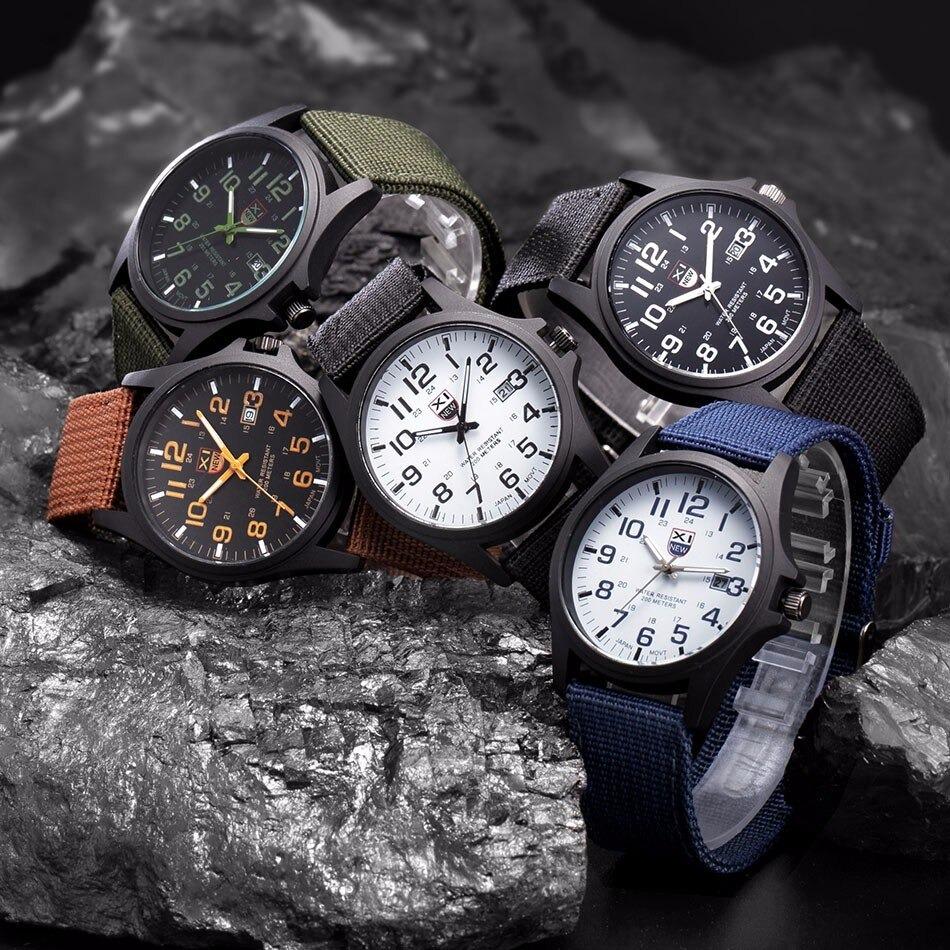 Noxord | Tactical Men's Watch AdventureTime – Waterproof and Shock Resistant with LED