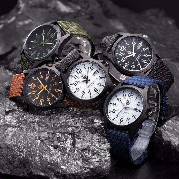 Noxord | Tactical Men's Watch AdventureTime – Waterproof and Shock Resistant with LED
