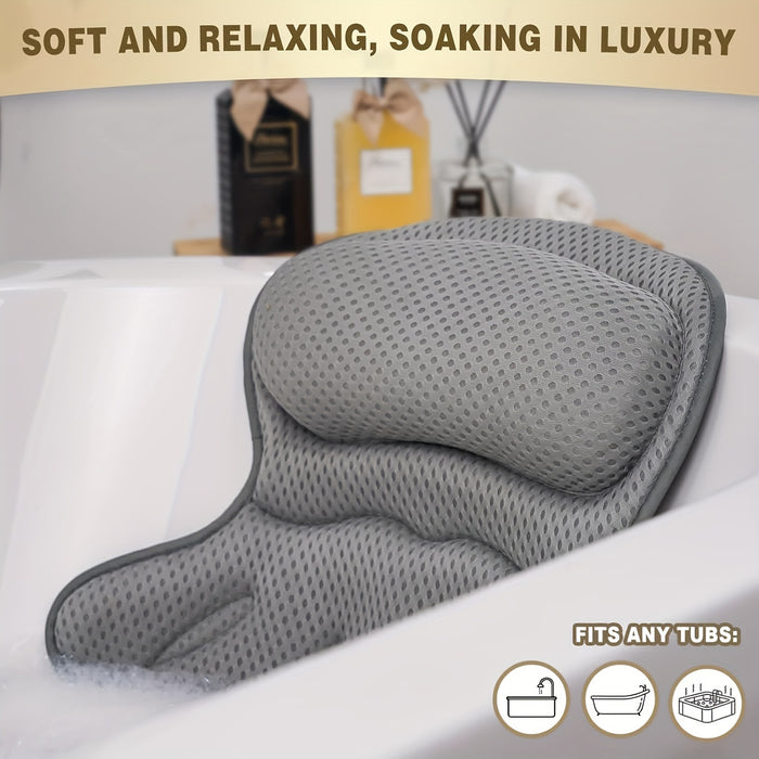 Kalsten | Bath Pillow Ergonomic Mesh Spa Cushion