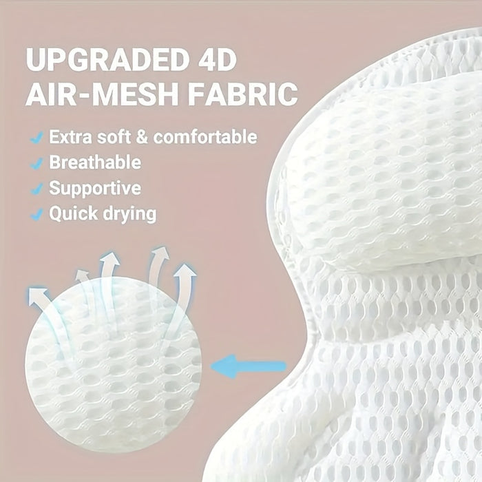 Kalsten | Bath Pillow Ergonomic Mesh Spa Cushion