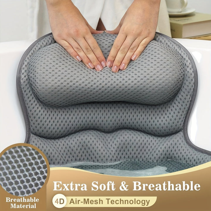 Kalsten | Bath Pillow Ergonomic Mesh Spa Cushion