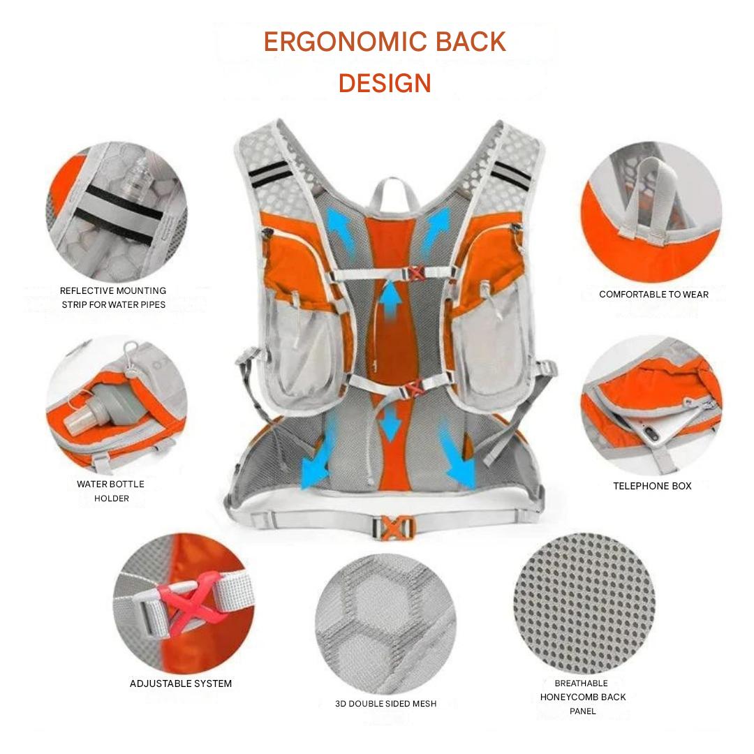 HydroTrail Backpack with Built-in Water Bladder – Lightweight & Waterproof | Kalsten