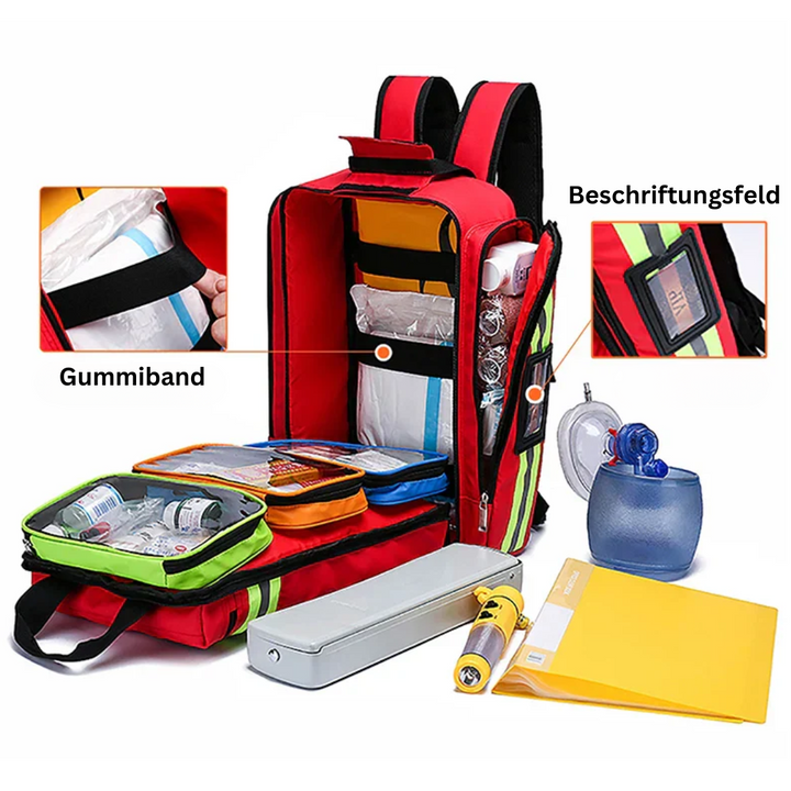 NoodPak ProSafe – Waterproof First Aid Backpack for Rescue & Medical Preparedness | Kalsten