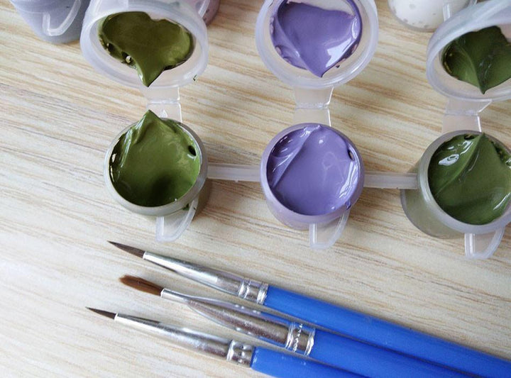 European Flowers - Van-Go Paint-By-Number Kit | Kalsten