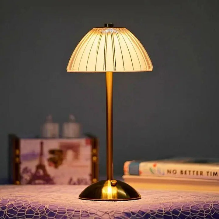 Luxe Rechargeable Touch Table Lamp – Modern Design