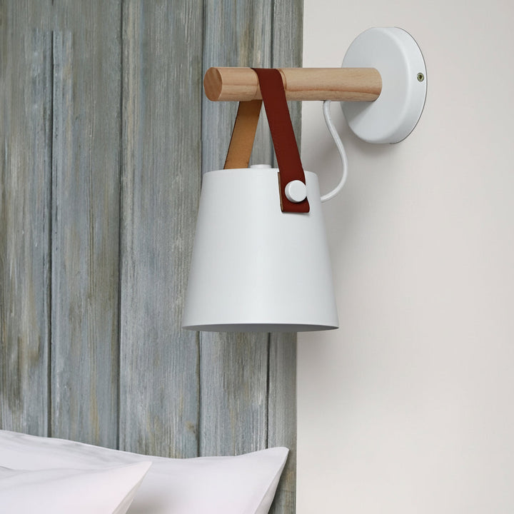Modern Nordic Plug-In Swing Arm Wall Sconce – Adjustable Iron Bedside Reading Light | Noxord